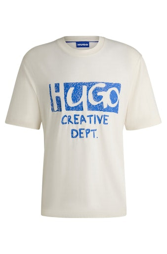 T-shirts korte mouw wit HUGO BLUE