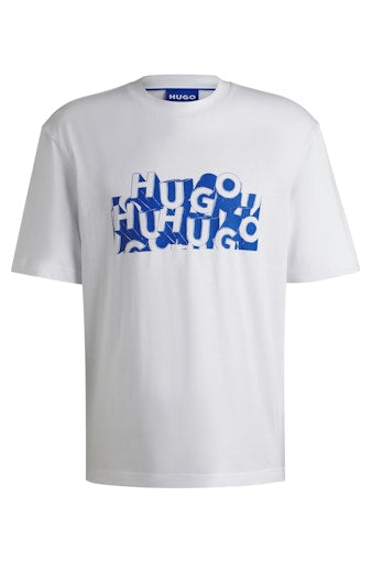 T-shirts korte mouw wit HUGO BLUE