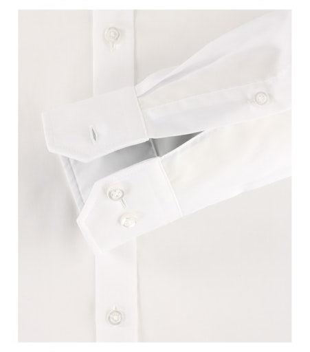 Hemden extra lange mouw wit VENTI