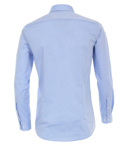 Hemden extra lange mouw blauw VENTI