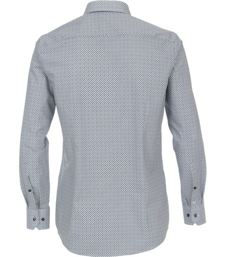 Hemden extra lange mouw blauw VENTI