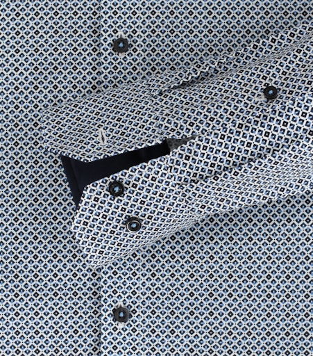 Hemden extra lange mouw blauw VENTI