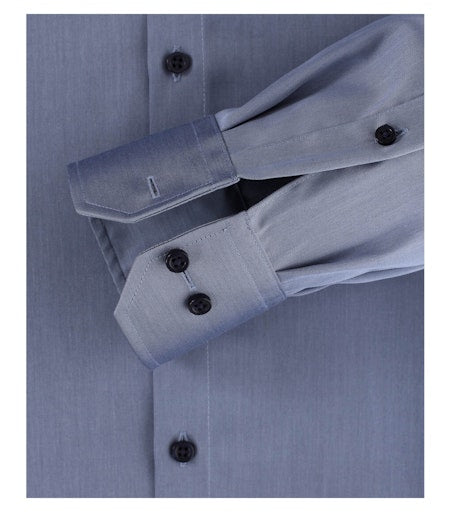 Hemden extra lange mouw blauw VENTI