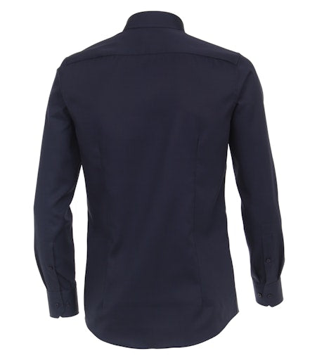 Hemden extra lange mouw blauw VENTI