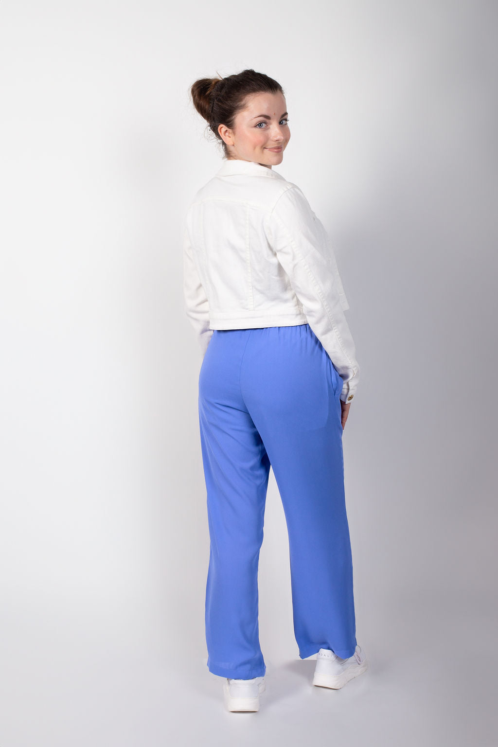 Jeansjassen wit Noali