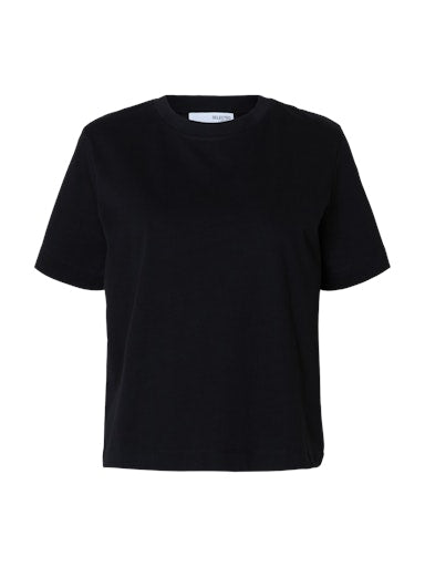 T-shirts korte mouw zwart Selected FEMME