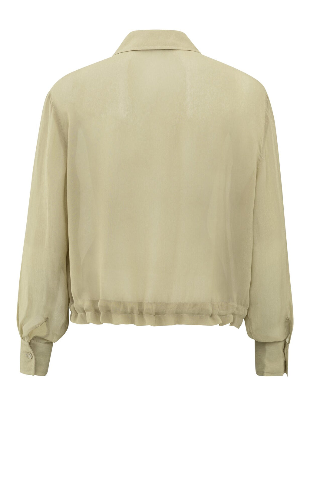 Blouses lange mouw groen YAYA