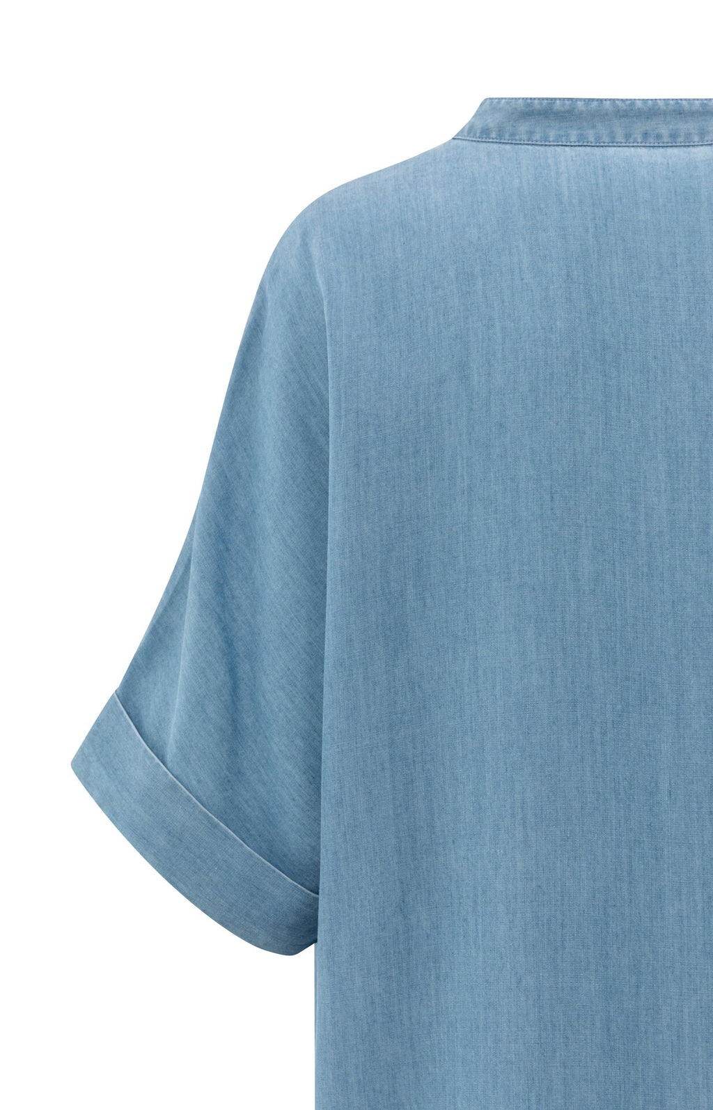 Jurken korte mouw blauw YAYA