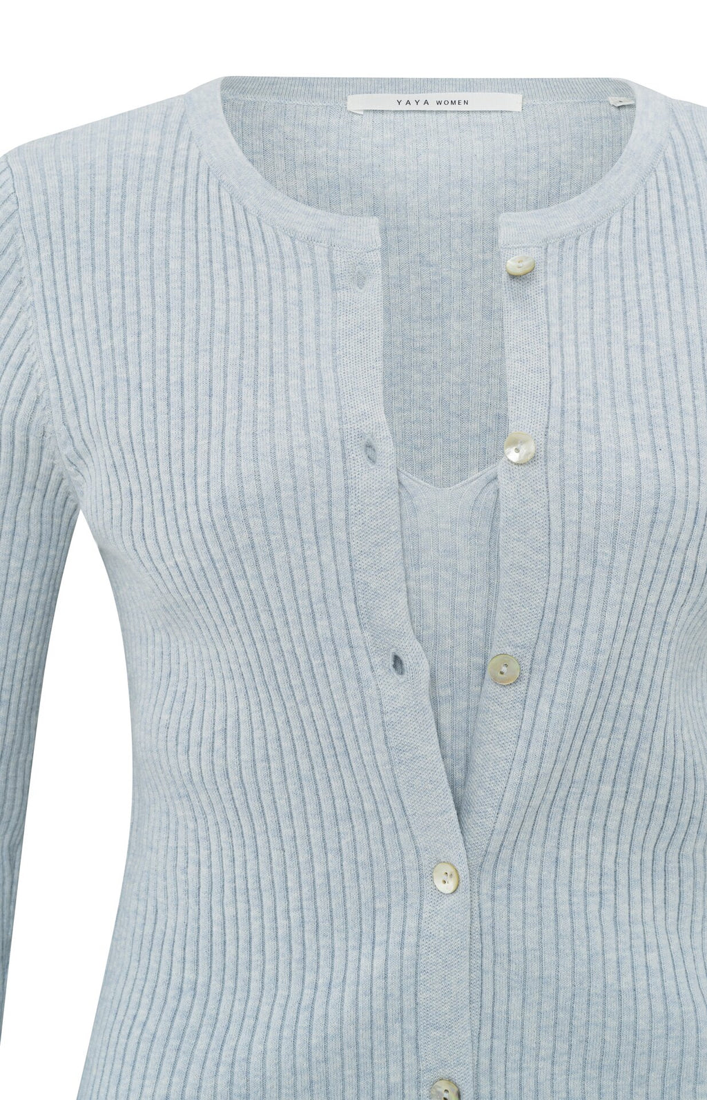 Cardigans grijs YAYA