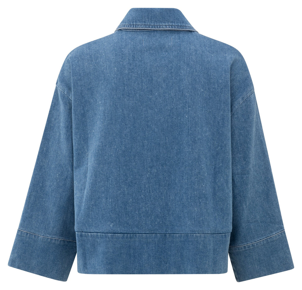 Jeansjassen blauw YAYA