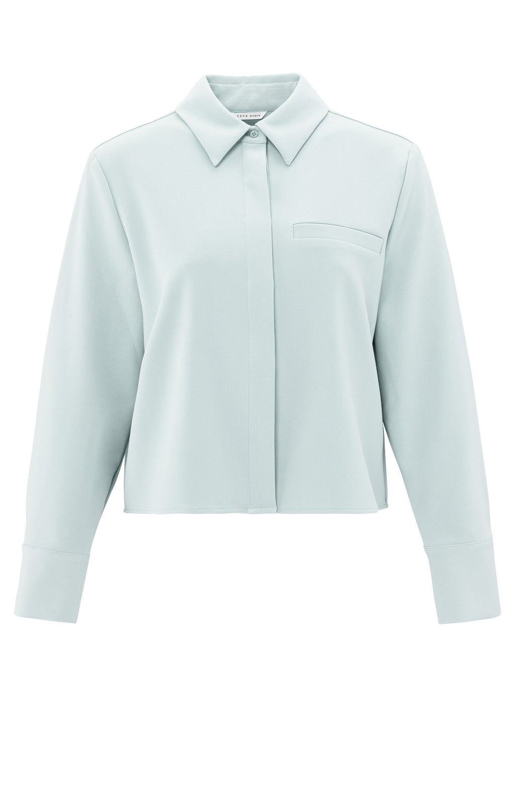 Blouses lange mouw grijs YAYA