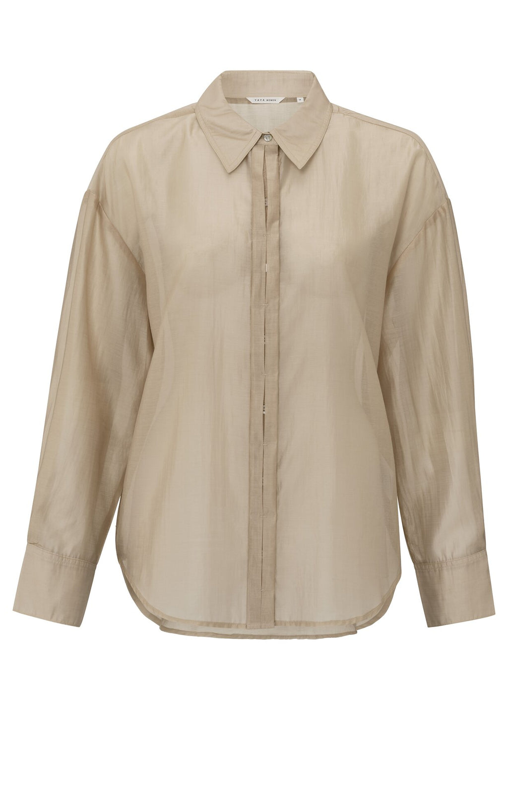 Blouses lange mouw beige YAYA