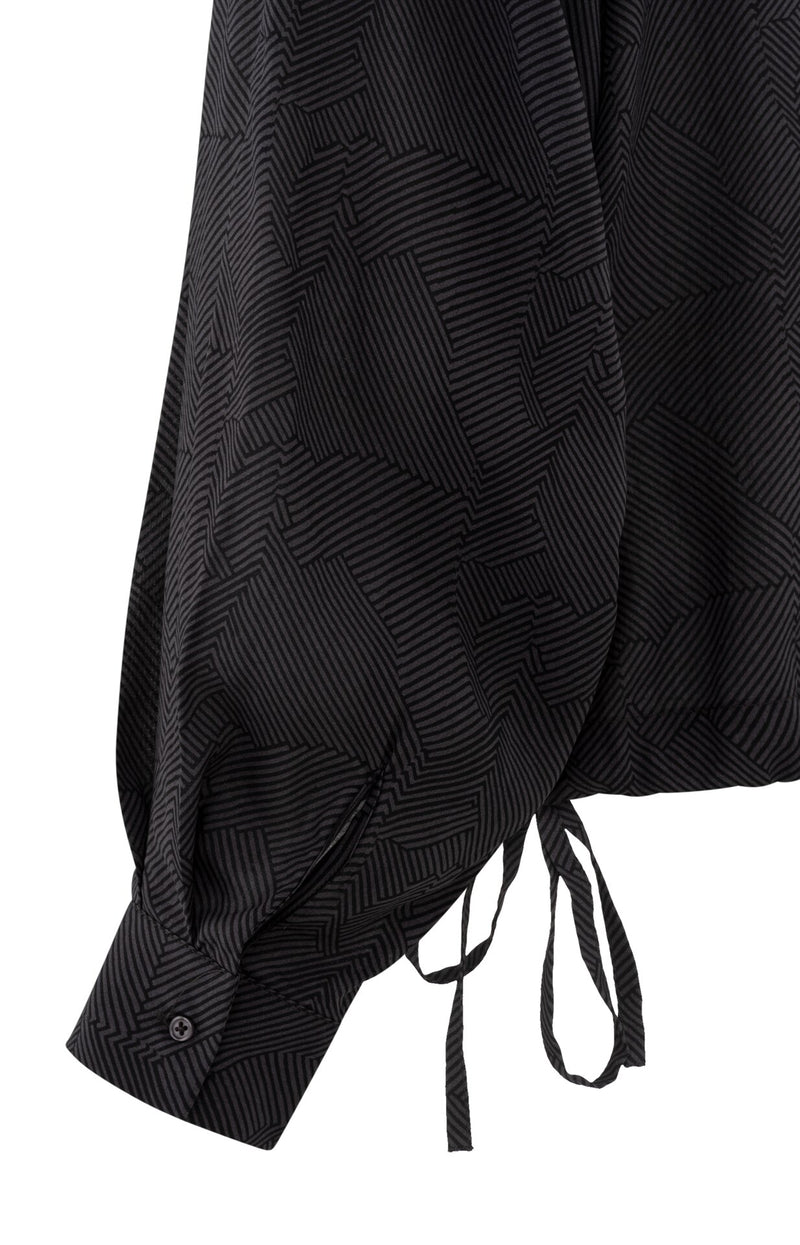 Blouses lange mouw grijs YAYA