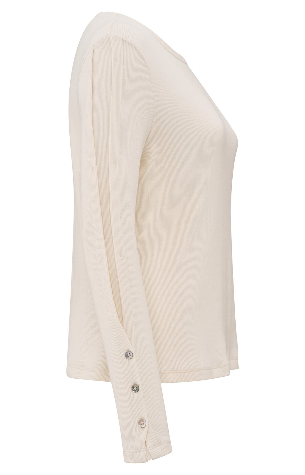 T-shirts lange mouw wit YAYA