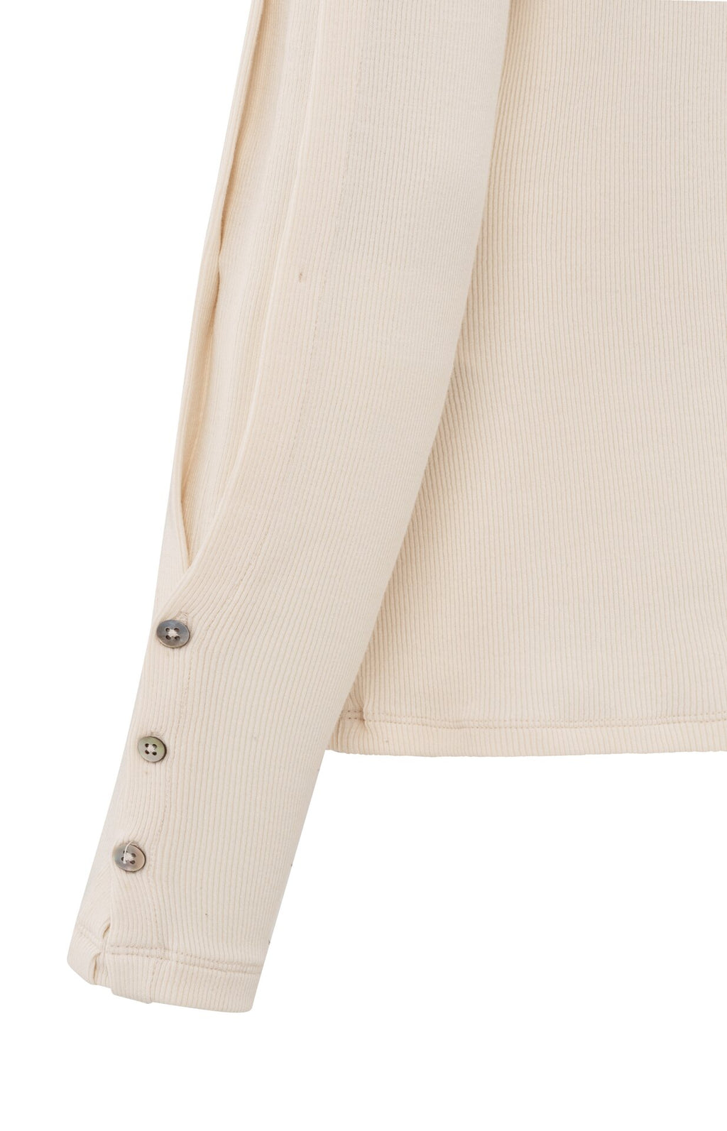 T-shirts lange mouw wit YAYA