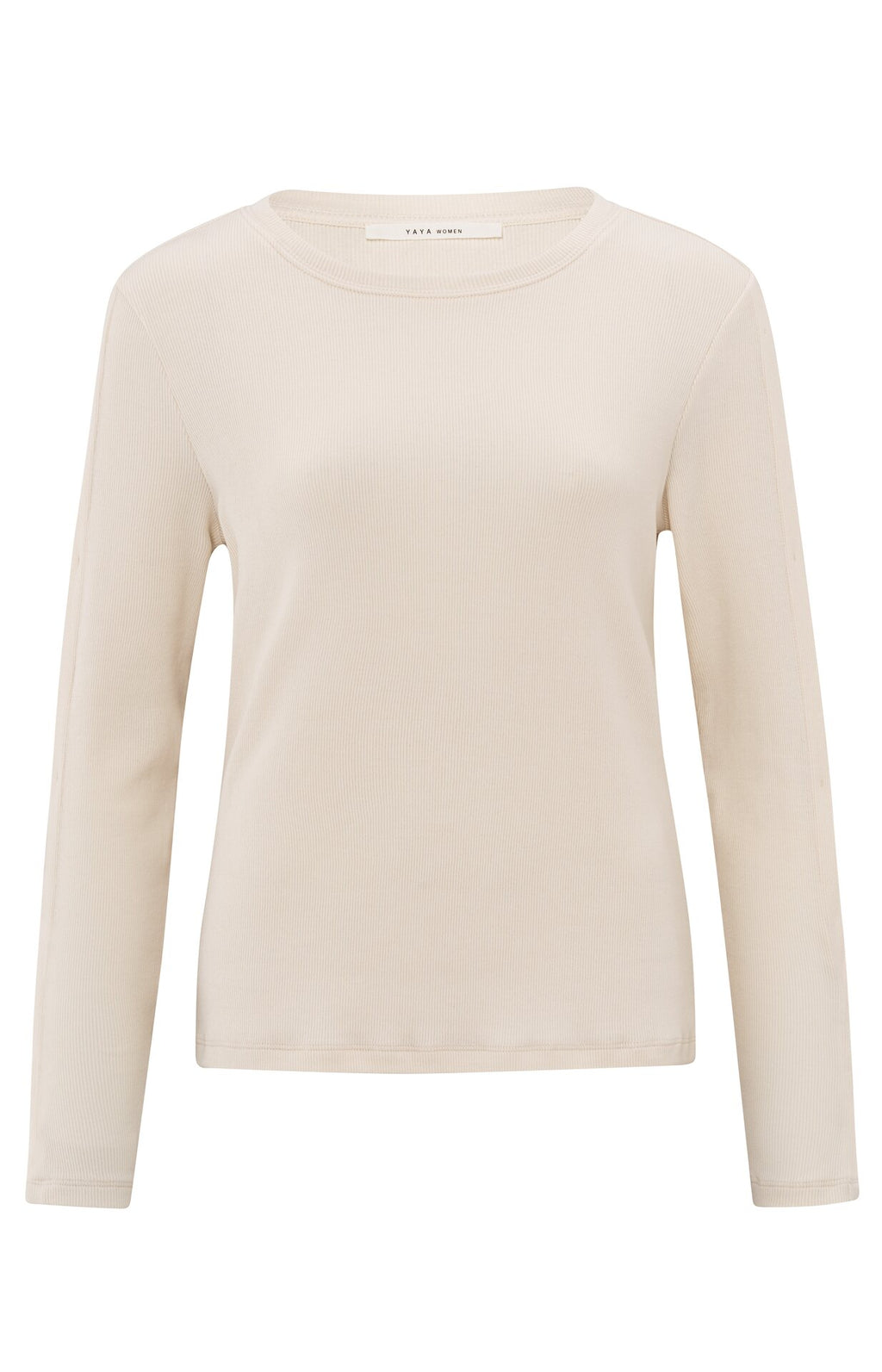 T-shirts lange mouw wit YAYA