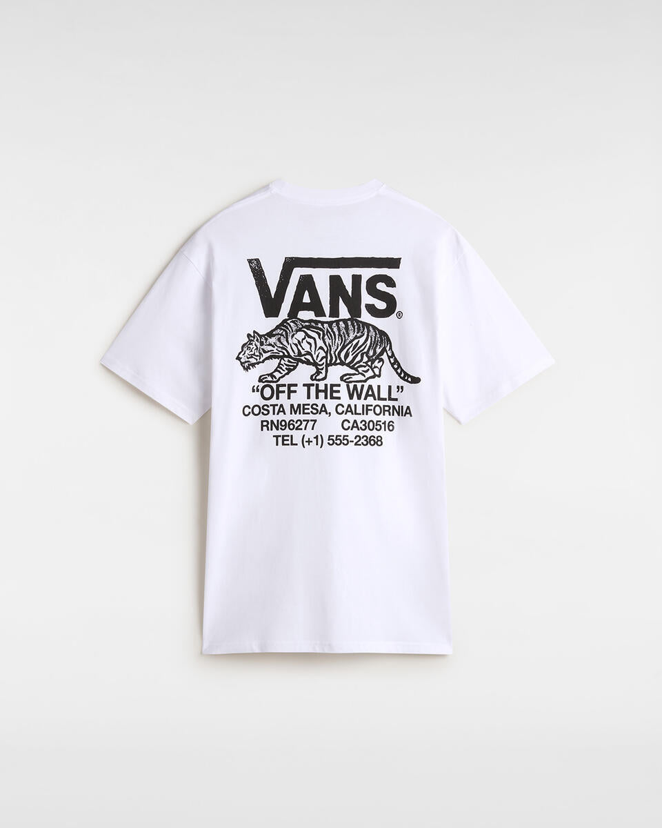 T-shirts korte mouw wit Vans