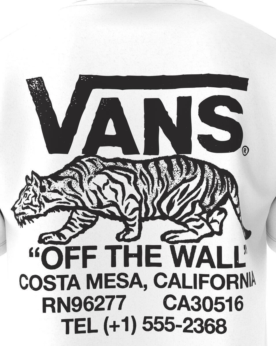 T-shirts korte mouw wit Vans