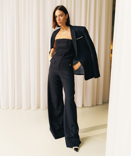Jumpsuits zonder mouw navy JOSH V