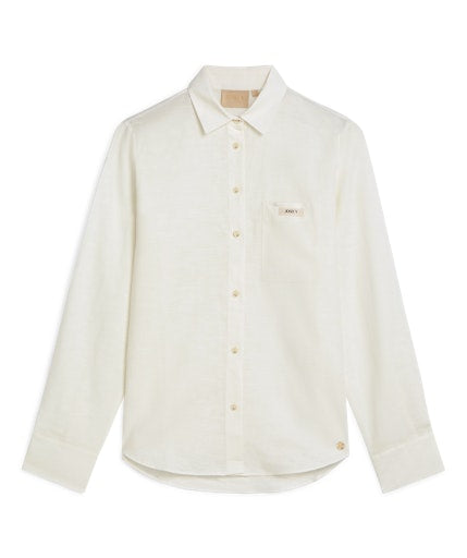 Blouses lange mouw beige JOSH V