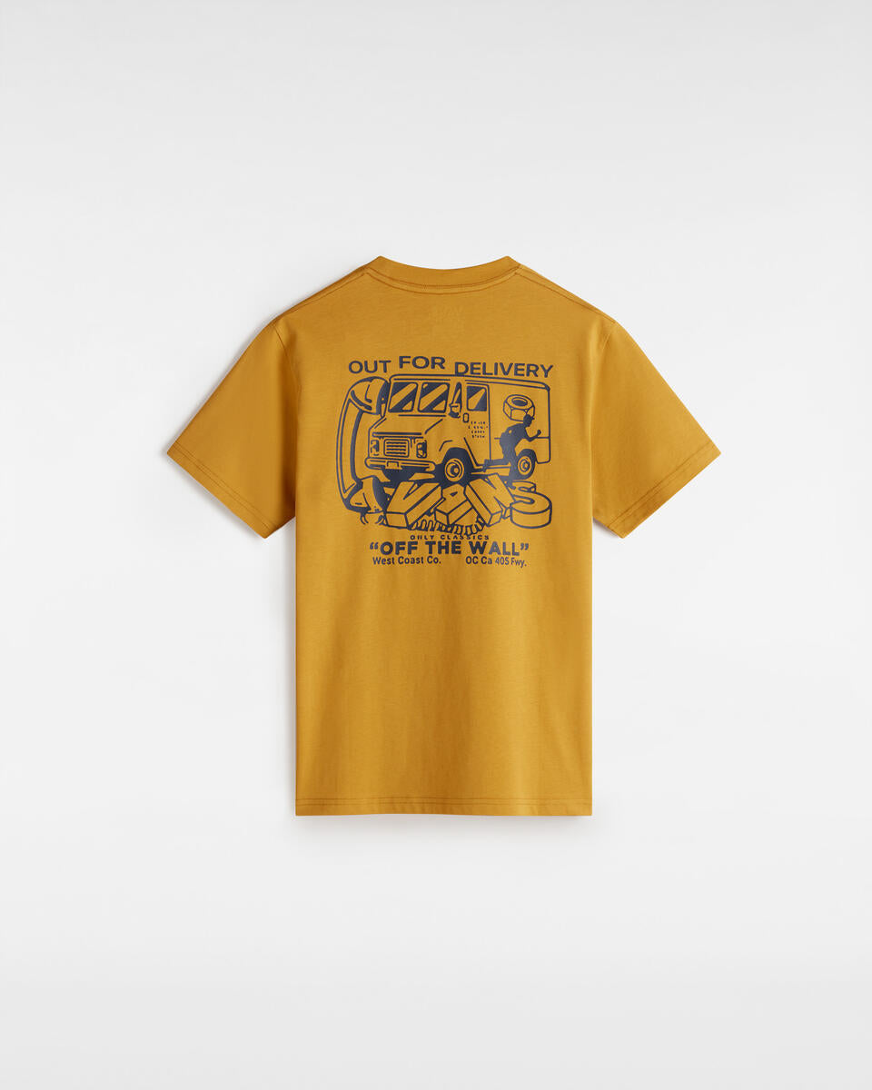 T-shirts korte mouw geel Vans
