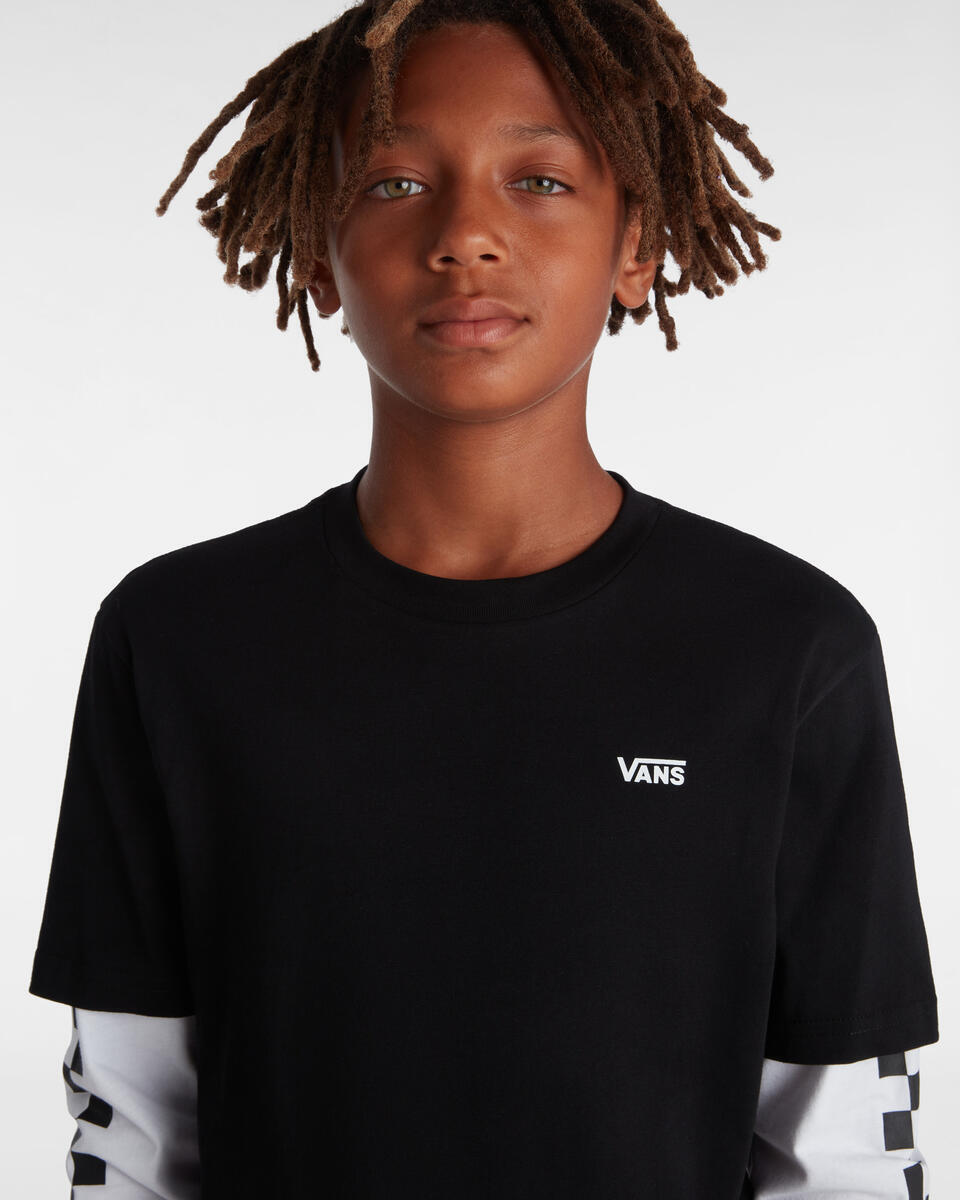 T-shirts lange mouw zwart Vans