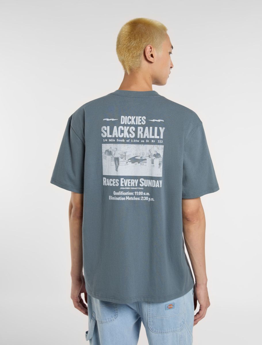 T-shirts korte mouw grijs Dickies