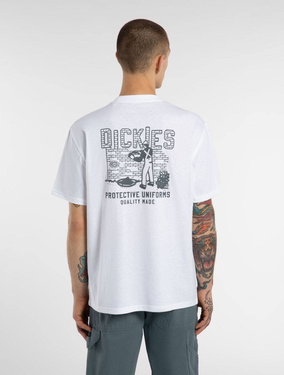 T-shirts korte mouw wit Dickies