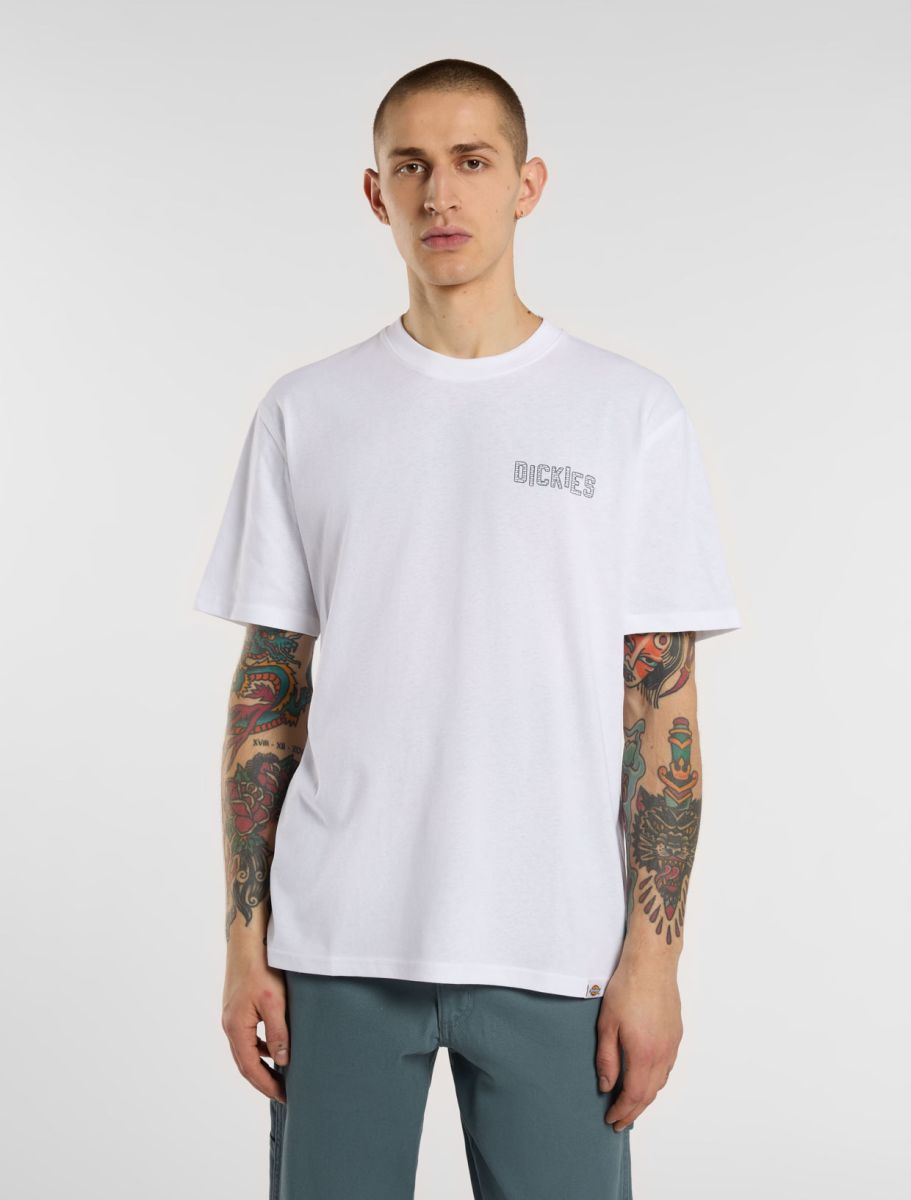 T-shirts korte mouw wit Dickies