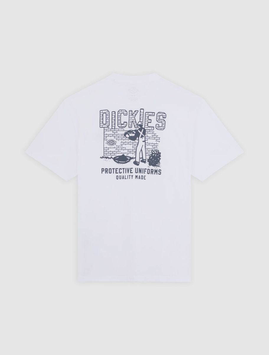 T-shirts korte mouw wit Dickies