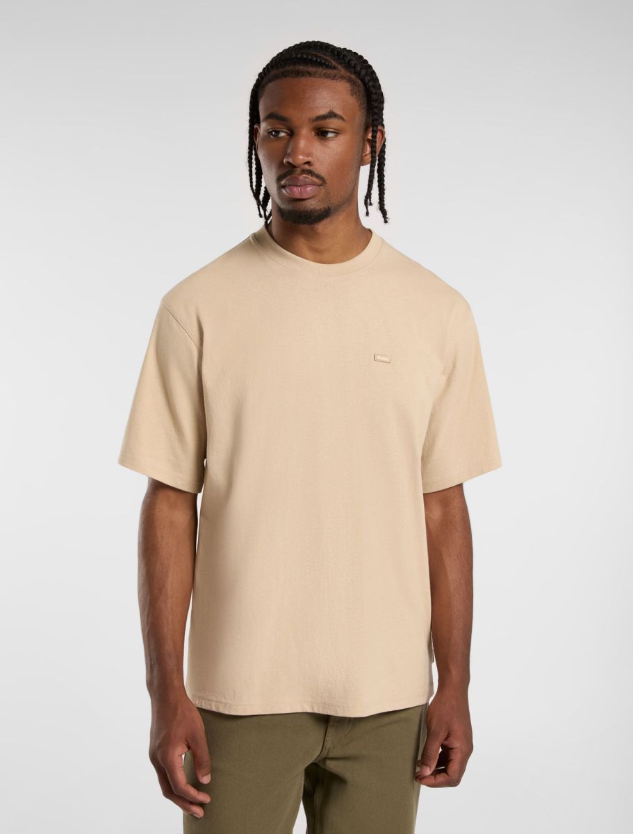 T-shirts korte mouw beige Dickies