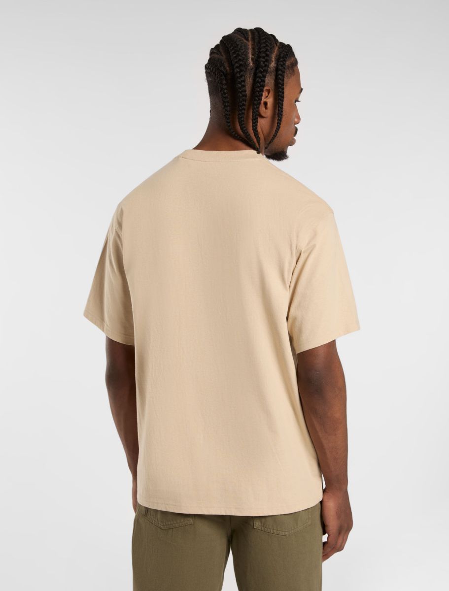 T-shirts korte mouw beige Dickies