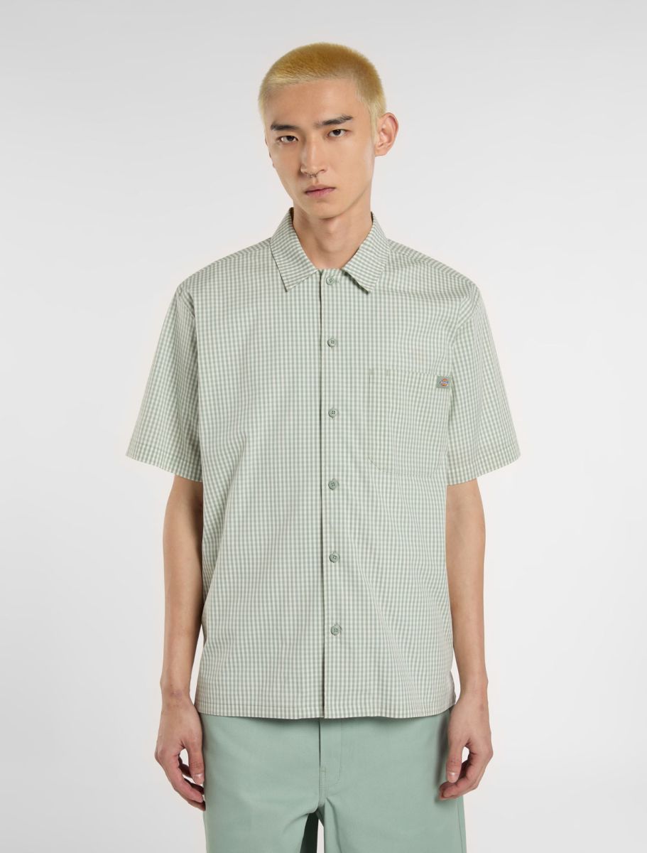 Hemden korte mouw groen Dickies