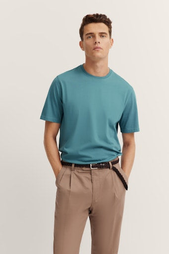 T-shirts korte mouw groen Bugatti