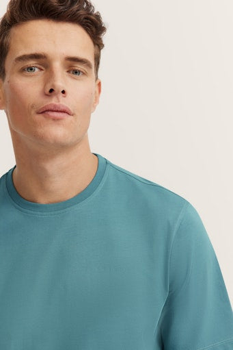 T-shirts korte mouw groen Bugatti