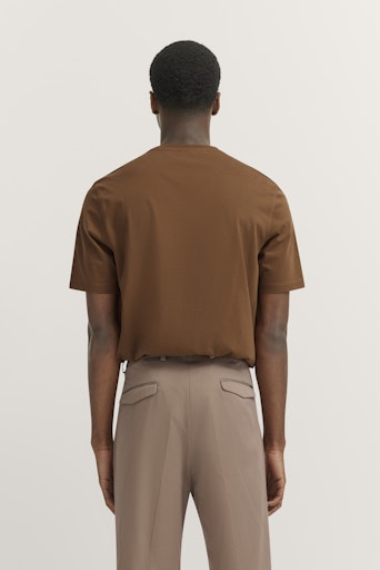 T-shirts korte mouw bruin Bugatti