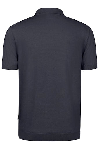 Polo's korte mouw navy Bugatti