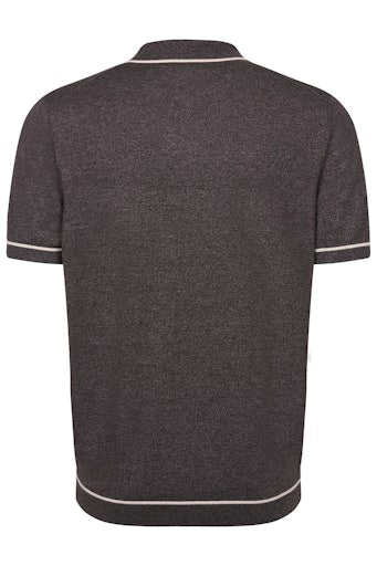 Polo's korte mouw bruin Bugatti