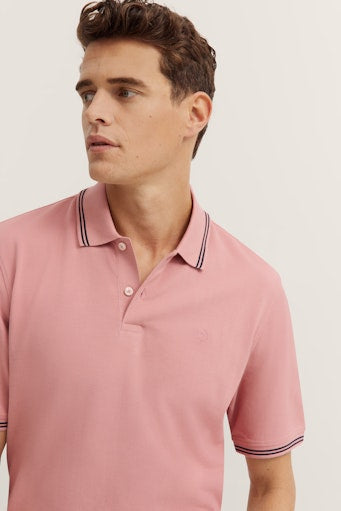 Polo's korte mouw roze Bugatti