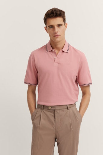 Polo's korte mouw roze Bugatti
