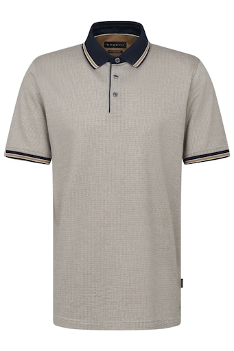 Polo's korte mouw bruin Bugatti