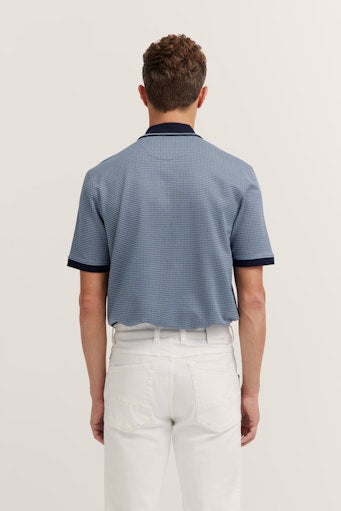 Polo's korte mouw blauw Bugatti