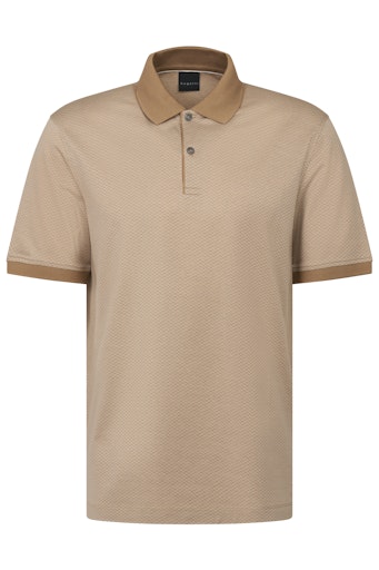 Polo's korte mouw bruin Bugatti