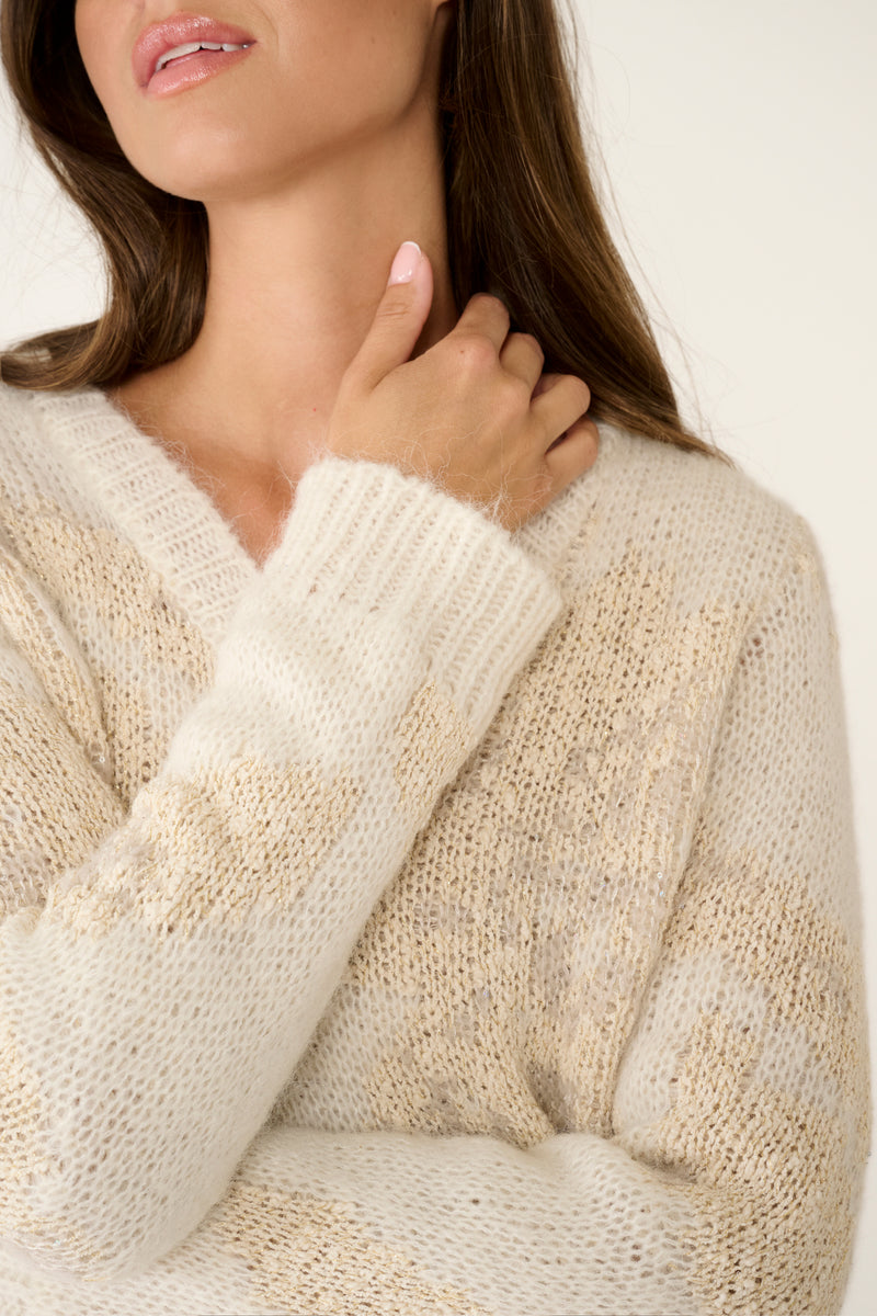 Pulls beige Due Amanti