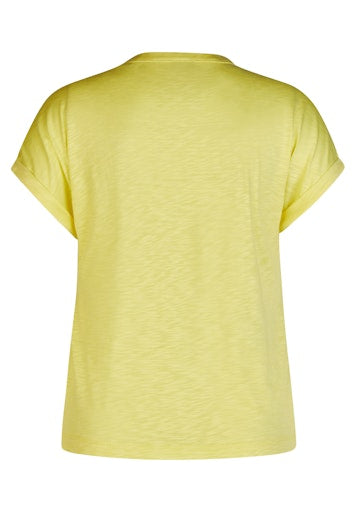 T-shirts korte mouw geel Rabe