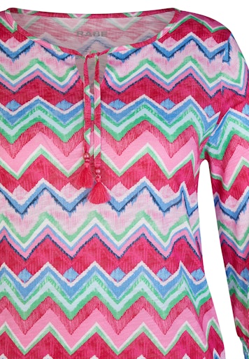 T-shirts lange mouw roze Rabe