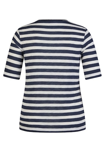 T-shirts korte mouw blauw Rabe