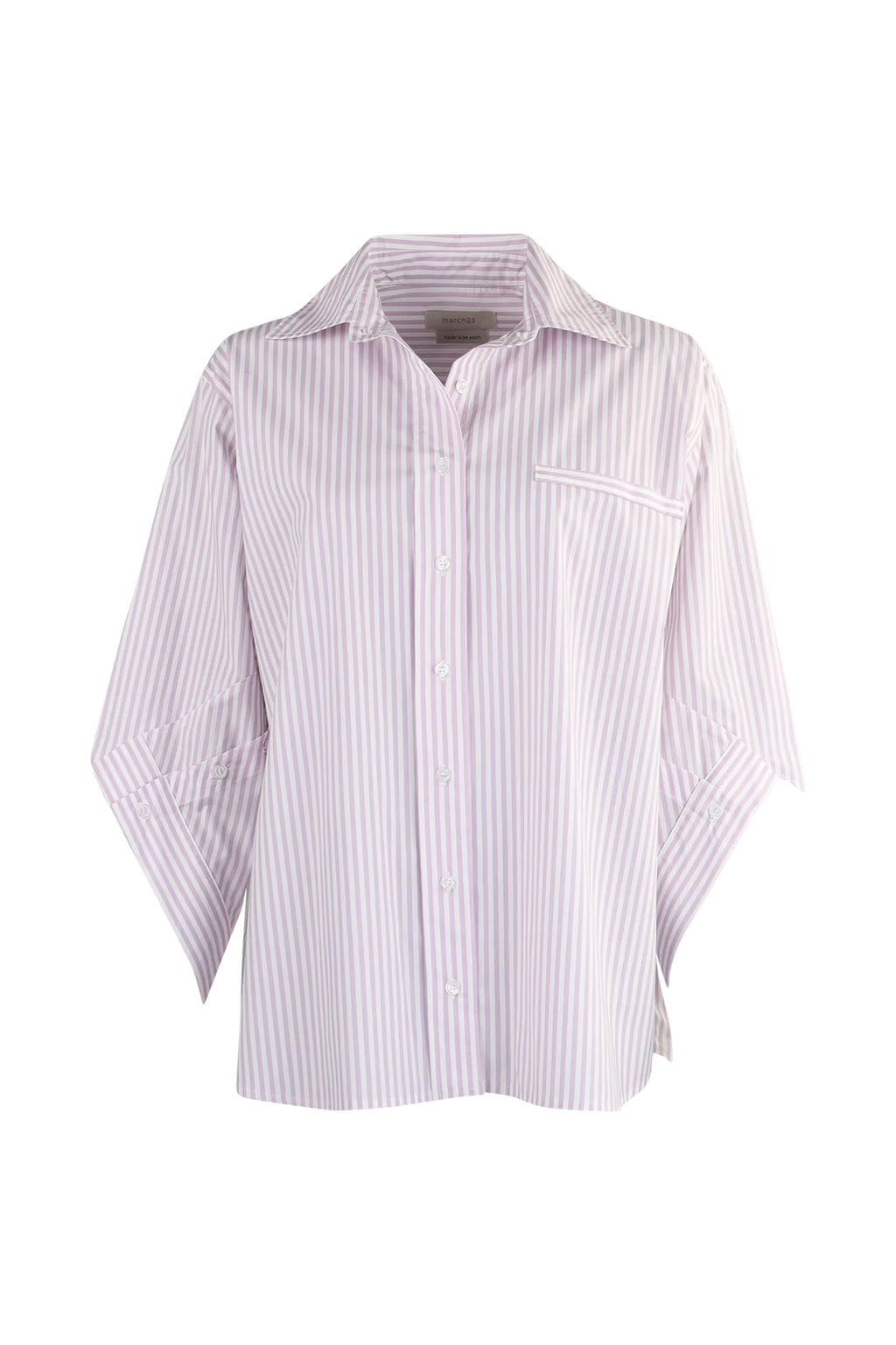 Blouses lange mouw paars March23