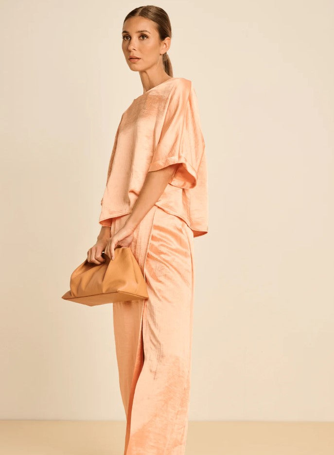 Blouses lange mouw oranje March23