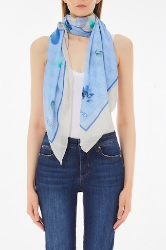 Sjaals blauw Liu Jo